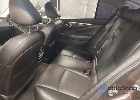 2014 Infiniti Q50 Sport from USA, damaged, VIN JN1BV7ARXEM688396